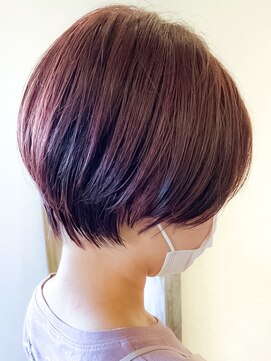 メルト 吉祥寺(melt) 【早坂 駆留】ショート ピンクカラー  暖色カラー