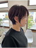 ショート×ピンクバイオレット
