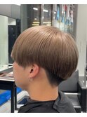 メンズ刈り上げマッシュ