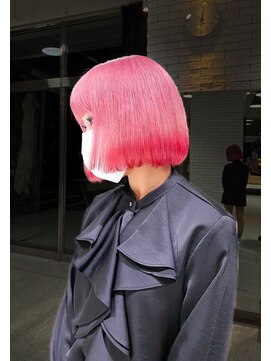 ジルバイジゼル(JILL by GiseL) Y/ピンク×レッドエンドカラー