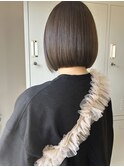 haru 切りっぱなしボブ　ミディアムボブ