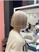 ホワイトカラー/ボブ/ショート/ミディアム/ロング/Wカラー