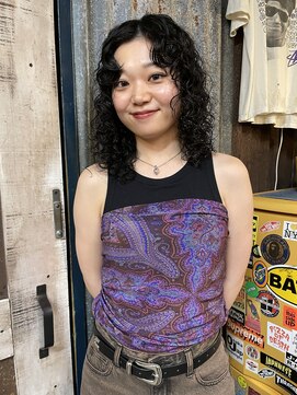 アンドピース and peace スパイラルパーマ