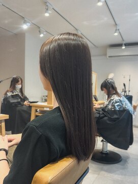 クラップス 上大岡(CLAPS) オリーブベージュ/ロング/ストレート