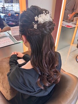 バランス(BALANCE.) ハーフアップ