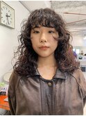 ハードパーマ/ウルフパーマ/マレットヘア/マレット