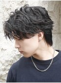 ■クラウドショートパーマ最新トレンド毛流れカール感