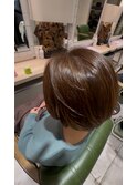 白髪ぼかしハイライト