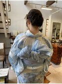 新規お得クーポンあり【見附 今町】浴衣ヘアスタイル
