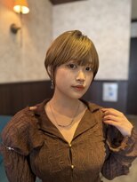 ロンド 銀座(Lond)&nbsp;●杉浦くびれヘア/アプリコットオレンジ/ショート/韓国