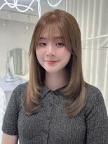 シーン(scene)&nbsp;透明感艶モテ　ベージュカラー