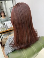 ヘアーアンドビューティーザ エフ(Hair Beauty the F)&nbsp;＊レイヤーカット_オレンジブラウン_m278