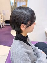 ハピネス 河原町店(Happiness)&nbsp;丸みショート　マッシュショート　京都美容室　進詩織