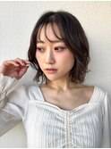 外ハネボブパーマ/コテ巻き風/デジタルパーマ/小顔見せp大宮