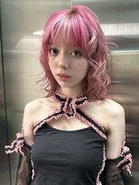 ソル バロール 表参道(SOL .valor)&nbsp;ハイトーンカラーブロンドミルクティーベージュ顔周りレイヤー◆