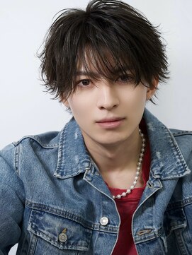 ゴールド 大阪 梅田店(GOALD) シースルーフェザーパーマフェザーショートシースルーマッシュ