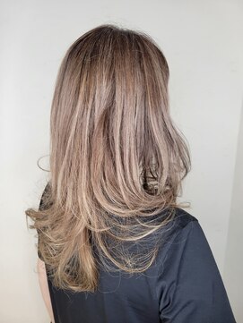 松本平太郎美容室 国立店 40代50代60代×海外レイヤー×イノアカラー×ハイライト