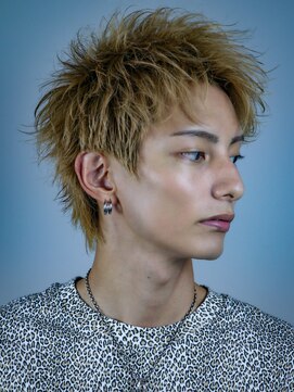 オーシャントーキョー 大阪(OCEAN TOKYO) ベリショスパイキーショートべリーショートアップバングメンズ