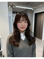 ザシェノンウメダ(THA CHAINON UMEDA) イメチェン/ピンクベージュ/アンブレラカラー/前髪/心斎橋