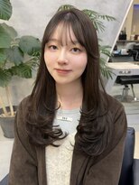 エリン ヘア(ELIN hair.)&nbsp;オリーブベージュカラー　レイヤーカット