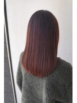 コレロ ヘアー(KORERO hair)&nbsp;艶感カシスブラウン×韓国風ナチュラルストレート