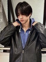 ラッドルーム(LAD ROOM.)&nbsp;シースルーマッシュ/センターパート/曲がる縮毛矯正