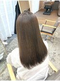 イメチェンヘアスタイル/ピンクベージュ/前髪カタログ