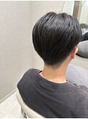 刈り上げセンターワケ