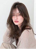 ケイバイミシェリー(kei by misherry)&nbsp;レイヤーカットバタフライカットヘーゼルベージュシアーバング