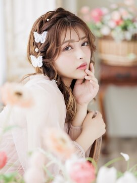 シャルメ 三宮店(CHARMER) 推し活ヘアに!編みたらしヘア