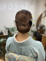 ナナホシ(NANAHOSI)&nbsp;訪問着とヘアセット