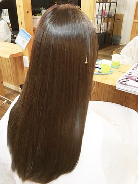 ララテラス(LaLa Terrace) ~LaLa Terrace流~ ココアブラウン×ツヤサラストレート