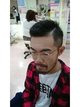 パーソンズ 本八幡店(PAR SON'Z) 外国人風七三オールバック