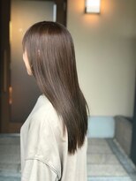 美容室 蓮(REN)&nbsp;透明感と艶のストレートスタイル