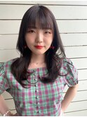 韓国風大人ロングレイヤー