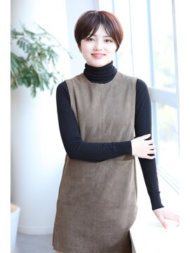 ヘアドゥ 千葉中央店(hair do) センターパートショート