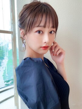 シルクレイ 吉祥寺店(Silk-lei) アッシュベージュの小顔ヘアアレンジ20代30代/Silk-lei吉祥寺