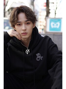 ジョエミバイアンアミ(joemi by Un ami) （joemi 新宿）リッジカール センター分け ピンウェーブ 近江