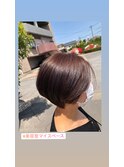 ショートボブ♪