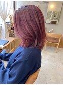 《花屋併設》ピラミンゴ レッド@20代30代40代@ケアブリーチ