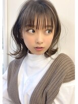 ハニーシブヤ(HONEY shibuya)&nbsp;【HONEY渋谷】大人かわいい外はねミディ（徳永　りえこ）