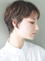 ネリー 銀座(NERIE)&nbsp;似合わせカット大人かわいい前髪ふんわりショート[銀座/銀座駅]