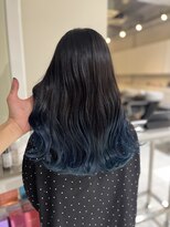 アライブ ハラジュク(ALIVE harajuku)&nbsp;ネイビーブルーグラデーションryota