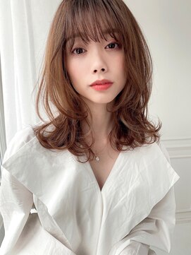 ロンド エスポワール 錦糸町(Lond espoir) 【柴田】ペールベージュグラデーションカラー韓国ウルフ