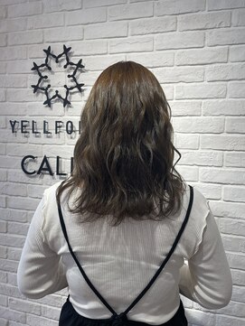ヘア スパ ビューティー エールフォルム(HAIR SPA BEAUTY YELLFORME) "オリーブグレージュ"