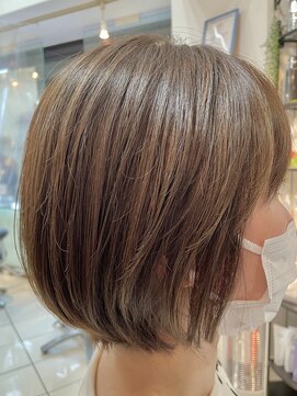 アンジュ ヘアー(Ange hair) 30代40代透明感ナチュラルハイライト