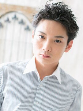 モッズヘアメン 札幌月寒店(mod's hair men) セミウェットがセクシーなワイルドおしゃれショートi札幌月寒