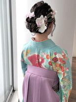 卒業式ヘア