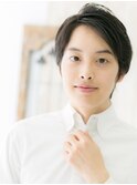 マットアッシュでビジカジ◎ユニセックスショートヘアj札幌月寒