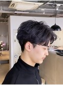 女子ウケNo.1韓国風センターパート